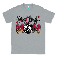 Heather Grey wrestling mom Classic Tee - MaliasSmallBusiness