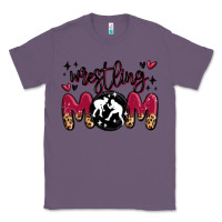 Lavender wrestling mom Classic Tee - MaliasSmallBusiness