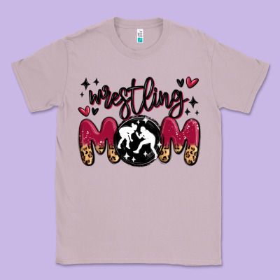 Wrestling Mom Classic Tee Designed By Maliassmallbusiness