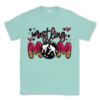 Seafoam wrestling mom Classic Tee - MaliasSmallBusiness