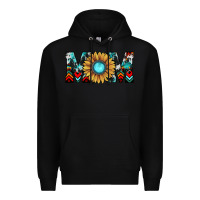 Black mom Premium Hoodie - JahusDesignShop
