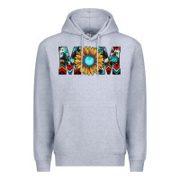 Heather Grey mom Premium Hoodie - JahusDesignShop