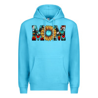 Ocean Blue mom Premium Hoodie - JahusDesignShop