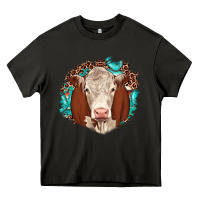 Asphalt hareford leopard gemstone Heavy Core Tee - JahusDesignShop
