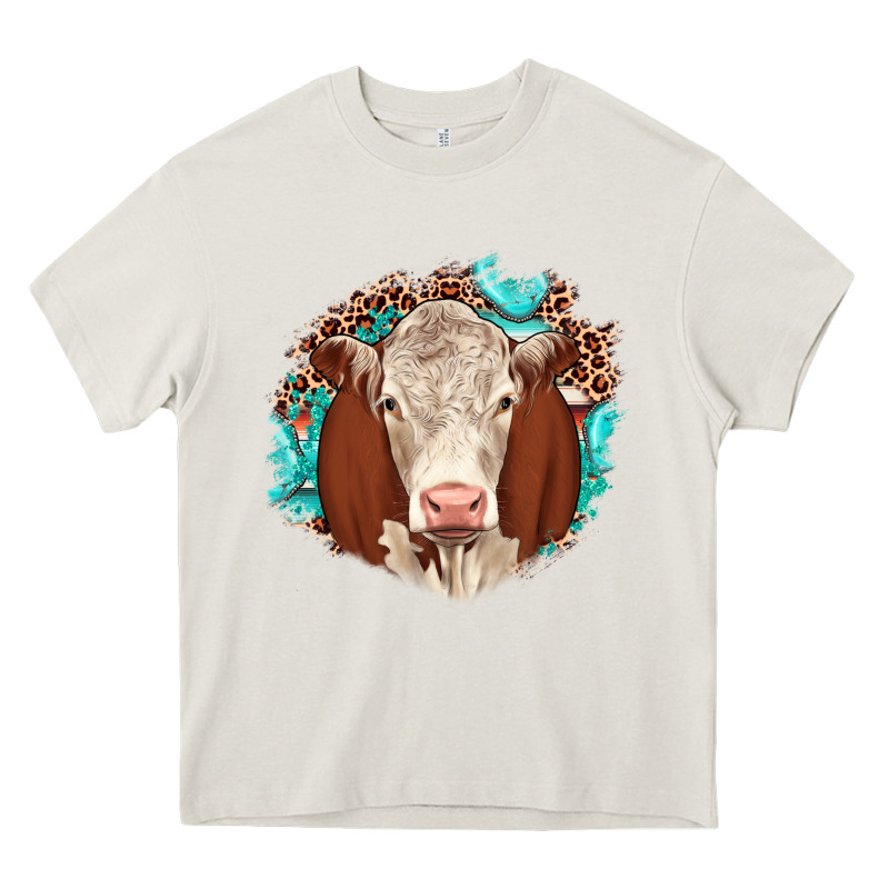 Hareford Leopard Gemstone Heavy Core Tee by JahusDesignShop | Teevron