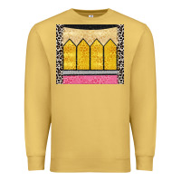 Antique Gold glitter pencil Premium Sweatshirt - CowGirlArtShop
