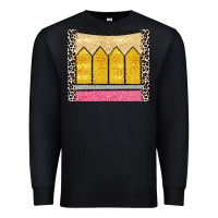 Black glitter pencil Premium Sweatshirt - CowGirlArtShop