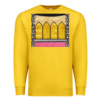 Lemon glitter pencil Premium Sweatshirt - CowGirlArtShop
