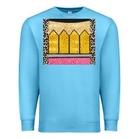 Ocean Blue glitter pencil Premium Sweatshirt - CowGirlArtShop