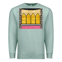 Seafoam glitter pencil Premium Sweatshirt - CowGirlArtShop