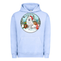 Pigment Grape Ice Christmas samoyed dog Urban Hoodie - FaDigitalArtStudio