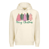 Tofu merry christmas trees Premium Hoodie - CowGirlArtShop