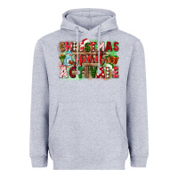 Heather Grey christmas spirit activate Heavyweight Hoodie - CowGirlArtShop