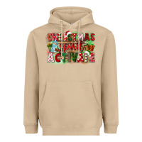 Mushroom christmas spirit activate Heavyweight Hoodie - CowGirlArtShop