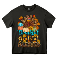 Asphalt thankful grateful blessed turkey Heavy Core Tee - Artiststas