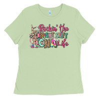 Matcha rockin the night shift cna life Ladies Tee - RanaPortraitStore