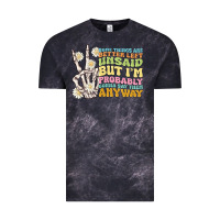 Cloud Black some things are better left unsaid Vintage Tee - MaliasSmallBusiness