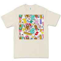 Bone back to school seamless pattern Premium Tee - BundleAndBundleShop