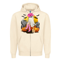 Sandshell Halloween Cowgirl Costumes Zipper Hoodie - texasbilliewilder