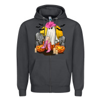 Smoke Halloween Cowgirl Costumes Zipper Hoodie - texasbilliewilder