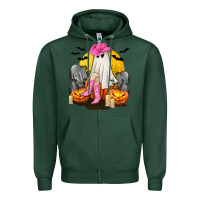 Sports Green Halloween Cowgirl Costumes Zipper Hoodie - texasbilliewilder