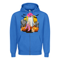 True Royal Halloween Cowgirl Costumes Zipper Hoodie - texasbilliewilder