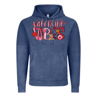 Vintage Denim valentine vibes Vintage Hoodie - MaliasSmallBusiness