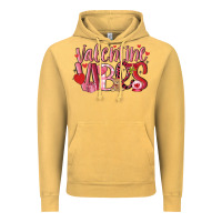 Vintage Mustard valentine vibes Vintage Hoodie - MaliasSmallBusiness