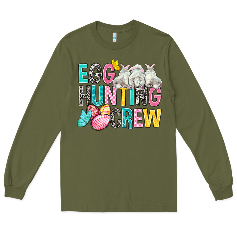 Egg Hunting Crew Easter Long Sleeve Tee by BundleAndBundleShop | Teevron