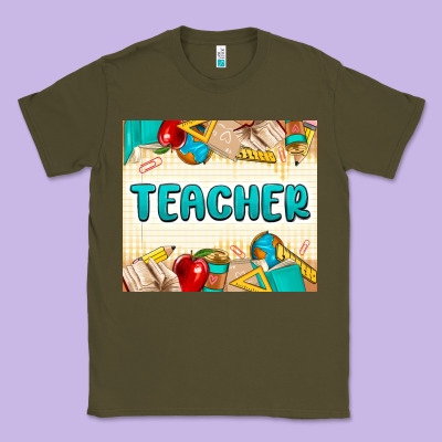 Teacher Classic Tee Designed By Maliassmallbusiness