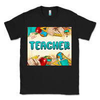 Black teacher Classic Tee - MaliasSmallBusiness