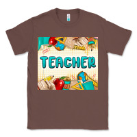 Chestnut teacher Classic Tee - MaliasSmallBusiness