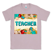 Lilac teacher Classic Tee - MaliasSmallBusiness