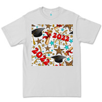 Dove Grey graduation 2022 seamless pattern Premium Tee - BundleAndBundleShop