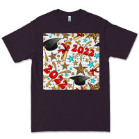 Plum graduation 2022 seamless pattern Premium Tee - BundleAndBundleShop