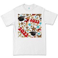 White graduation 2022 seamless pattern Premium Tee - BundleAndBundleShop