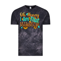Cloud Black oh honey i am that mawmaw nca Vintage Tee - NancyCooperArtShop