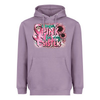Lavender i wear pink for my sister Heavyweight Hoodie - CowGirlArtShop