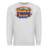 Dove Grey Pride day Premium Sweatshirt - CowGirlArtShop