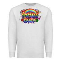 Oatmeal Heather Pride day Premium Sweatshirt - CowGirlArtShop