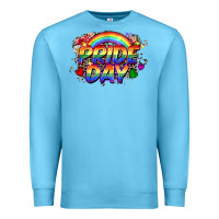 Ocean Blue Pride day Premium Sweatshirt - CowGirlArtShop