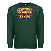 Sports Green Pride day Premium Sweatshirt - CowGirlArtShop