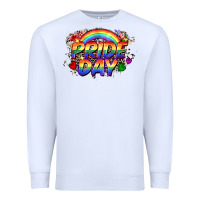 White Pride day Premium Sweatshirt - CowGirlArtShop