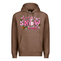 Chestnut i am snow cute Premium Hoodie - CowGirlArtShop