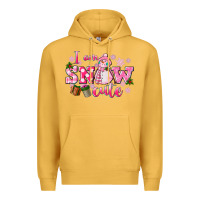 Mustard i am snow cute Premium Hoodie - CowGirlArtShop