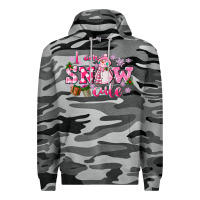 Slate Camo i am snow cute Premium Hoodie - CowGirlArtShop