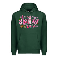 Sports Green i am snow cute Premium Hoodie - CowGirlArtShop