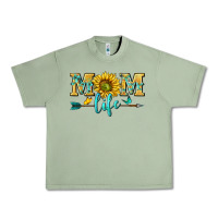Oil Green mom life Urban Heavy Tee - NancyCooperArtShop