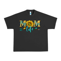 Pigment Black mom life Urban Heavy Tee - NancyCooperArtShop