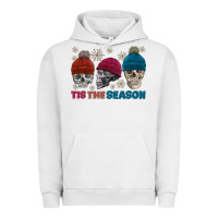 Pigment Lunar Rock tis the season skull winter Urban Hoodie - FaDigitalArtStudio
